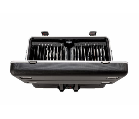 Coffre de rechargement pour 20 iPads - Câbles Lightning inclus - TC20 TwinCharge - noir