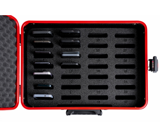 Malette de rangement PARAT Mobile ACTIVE pour 28 téléphones portables