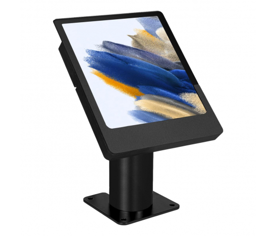 Domo Slide support de bureau fixe avec fonction de chargement Samsung Galaxy Tab S8 & S9 14.6 - Noir