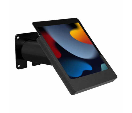 Support mural Domo Slide avec fonction de recharge pour iPad 10.2 & 10.5 - noir