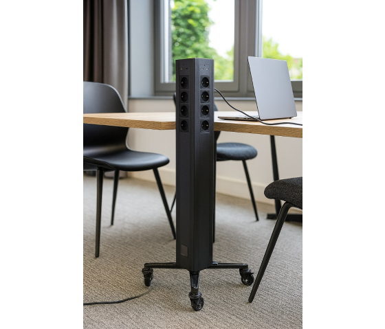 PowerTower 24 câblé avec 16x 230V & 4x connexions USB-A & 4x USB-C