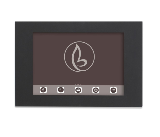Support mural Piatto pour iPad 11 pouces 2025 - noir