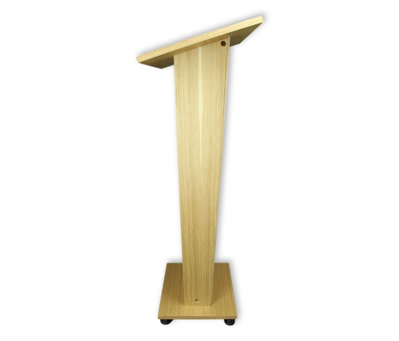 Pupitre en bois avec plastron Pollux – noyer