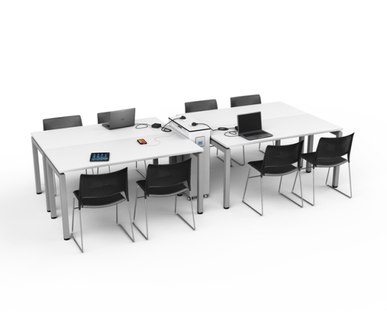 PowerHub mobile & rechargeable Zioxi Surface - 4 prises / 4x USB-A / 4x USB-C PD 60W connections - 1800 Wh de capacité de batterie