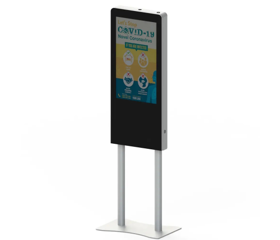Totem publicitaire numérique Riga - 32 à 43 pouces