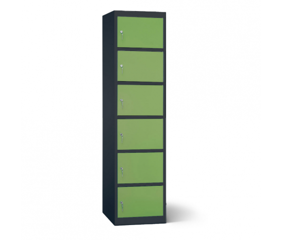 Casiers de chargement pour batteries & appareils mobiles - 6 compartiments