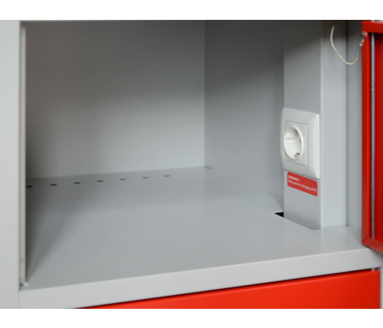 Casiers de chargement pour batteries & appareils mobiles - 6 compartiments