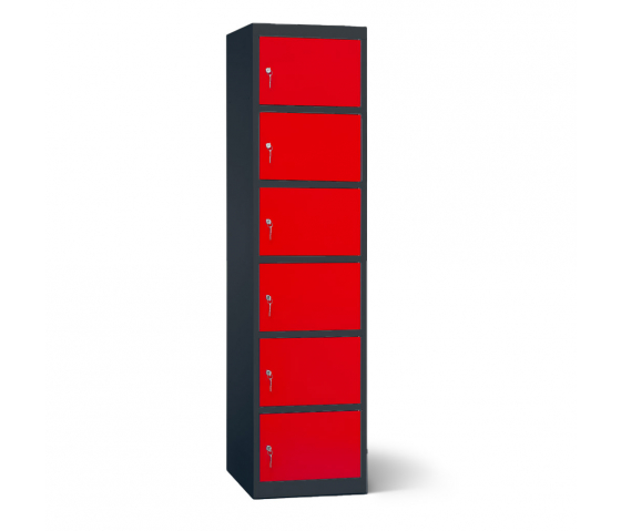 Casiers de chargement pour batteries & appareils mobiles - 6 compartiments