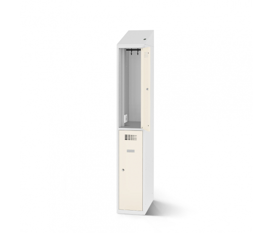 Casiers vestiaires avec fonction de charge - 40 cm de large - 2 portes