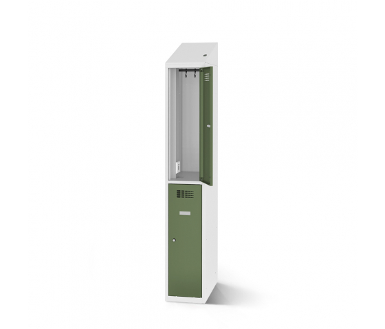 Casiers vestiaires avec fonction de charge - 40 cm de large - 2 portes