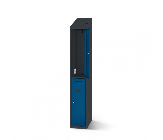 Casiers vestiaires avec fonction de charge - 40 cm de large - 2 portes