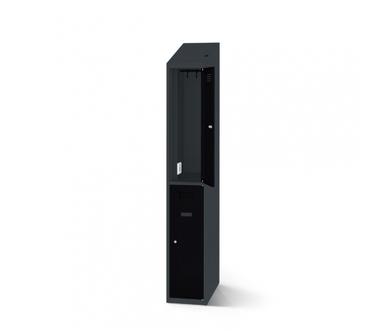 Casiers vestiaires avec fonction de charge - 40 cm de large - 2 portes
