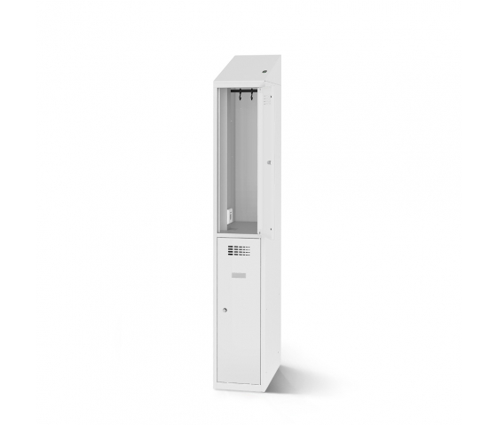 Casiers vestiaires avec fonction de charge - 40 cm de large - 2 portes