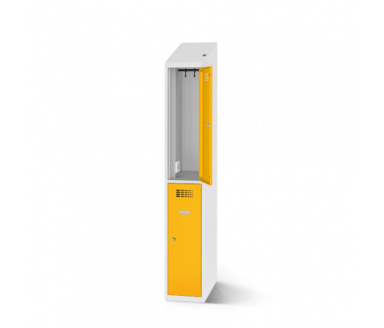 Casiers vestiaires avec fonction de charge - 40 cm de large - 2 portes