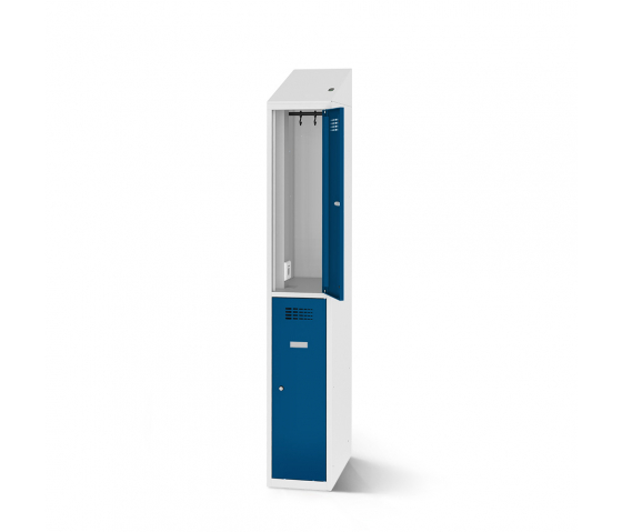 Casiers vestiaires avec fonction de charge - 40 cm de large - 2 portes