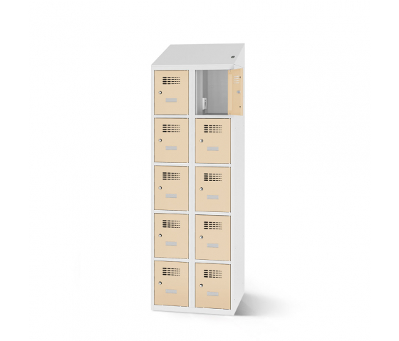 Casier de chargement avec 10 compartiments - 80cm de large - RS8025