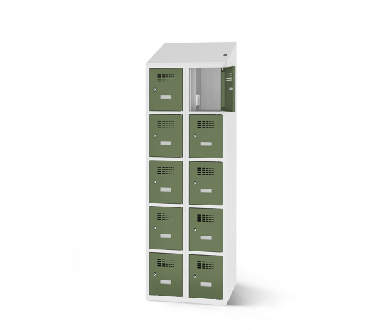 Casier de chargement avec 10 compartiments - 80cm de large - RS8025