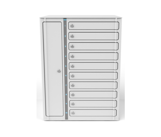 Casier de recharge Zioxi USB-C PD pour 10 Chromebooks jusqu'à 14