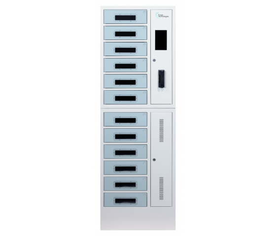 Casiers de rechargement SC-Locker-12 avec 12 compartiments - serrure RFID