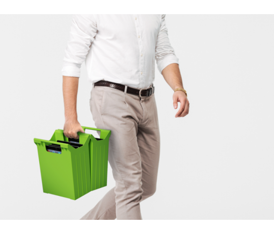 Armoire de chargement USB-C avec paniers de transport pour 32 tablettes - Zioxi CHRGGUC-TBB-32