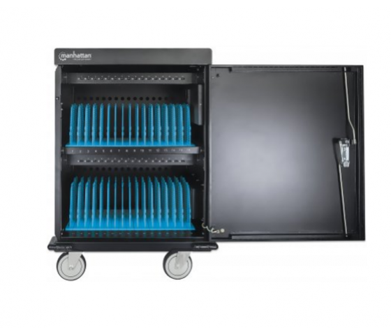 Chariot de chargement MH UVC avec 32 ports USB-A et 32 prises CA