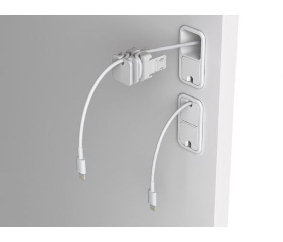 Chariot de chargement Zioxi OnView avec paniers de transport CHRGT-TBB-32-C-O3 pour 32 tablettes jusqu'à 10,5 pouces - verrouillage par code numérique