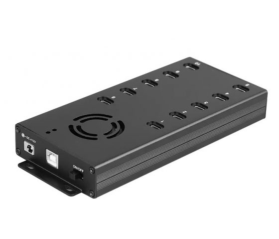 Concentrateur de charge et de synchronisation 10 ports USB-C USB
