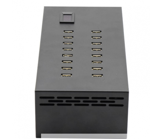 Concentrateur de charge de bureau 16 ports USB-A 12W