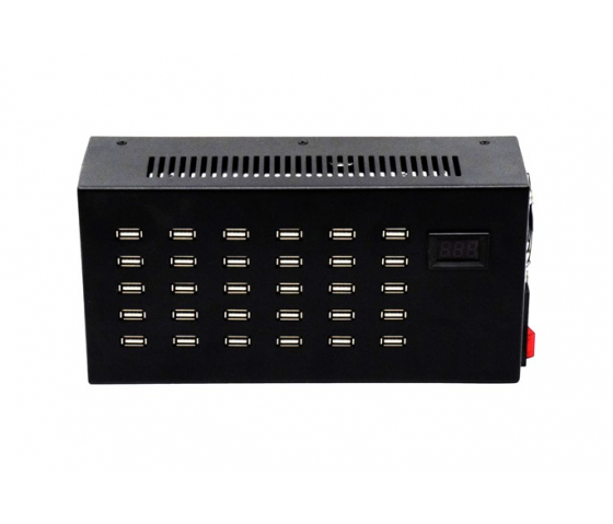 Concentrateur de charge de bureau 30 ports USB-A 10W - Indicateurs LED