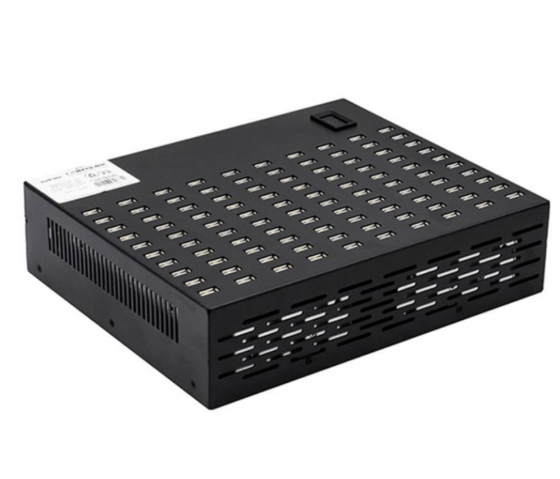 Concentrateur de charge de bureau 100 ports USB-A 8.5W