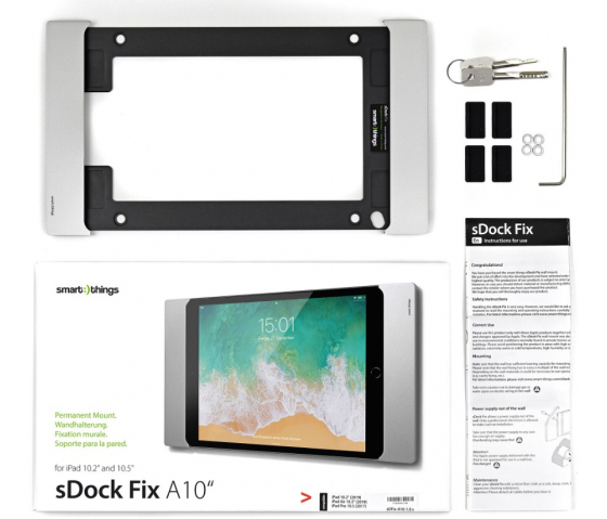 Support mural pour iPad sDock Fix A11 - noir