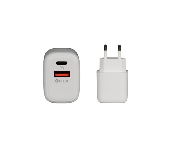 20W Bloc Chargeur USB C avec 2M câble Chargeur Rapide pour IPhone