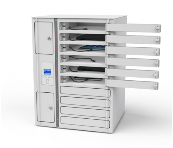 Casier de charge USB-A Volt 1:1 VTB1-10S-UA-O pour 10 iPads et tablettes - serrure RFID + contrôle Web