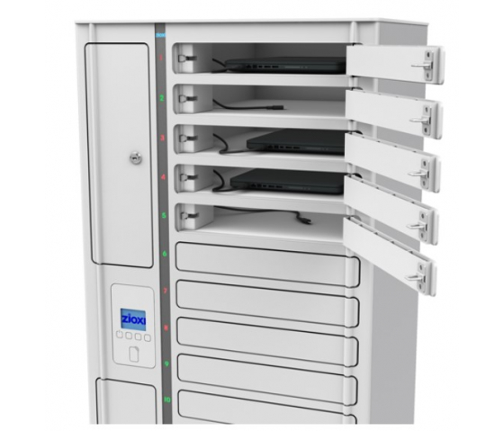 Casier de chargement Chromebook Volt 1:1 VCB1-24S-M-O pour 24 Chromebooks jusqu'à 14 pouces - Serrure RFID + Contrôle Web