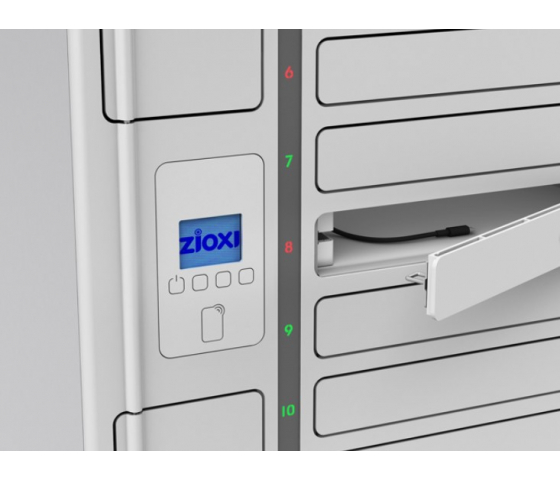 Casier de chargement Chromebook Volt 1:1 VCB1-24S-M-O pour 24 Chromebooks jusqu'à 14 pouces - Serrure RFID + Contrôle Web
