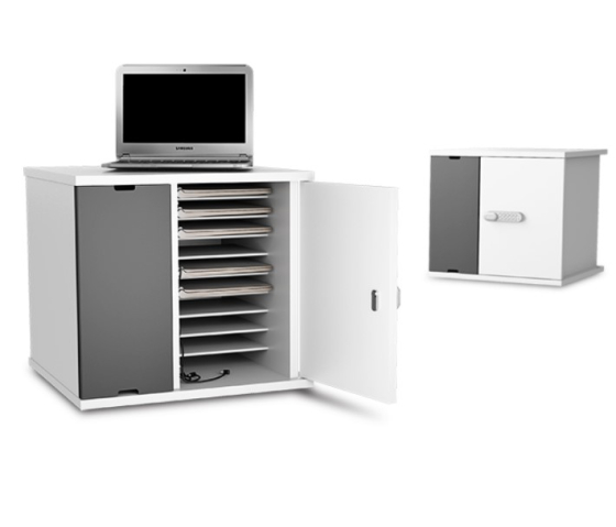 Armoire de chargement Zioxi pour 10 Chromebooks et autres appareils jusqu'à 14