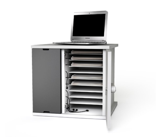 Armoire de chargement Zioxi pour 10 Chromebooks et autres appareils jusqu'à 14