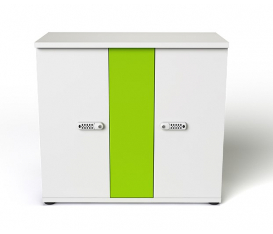 Armoire de recharge pour iPad avec paniers CHRGC-TBB-32-K pour 32 iPad & tablettes - serrure à clé
