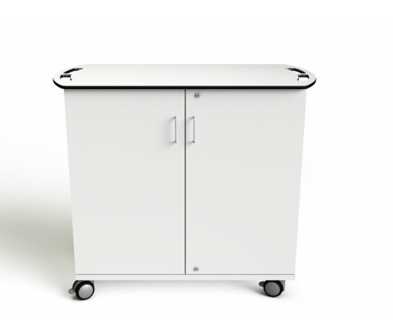 Chariot de chargement USB-A CHRGTUC-TR-16 pour 8 - 16 plateaux Gratnells - serrure à clé