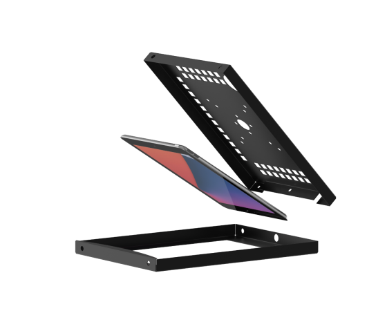 Tablet vloerstandaard Sublime Securo XL voor 13-16 inch tablets - zwart
