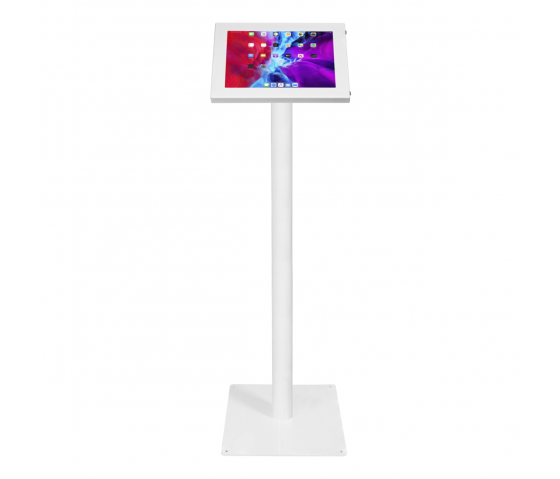 Support de tablette sur pied Securo L pour tablettes de 12-13 pouces - blanc