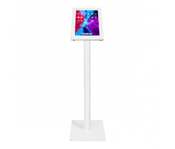 Support de tablette sur pied Securo L pour tablettes de 12-13 pouces - blanc