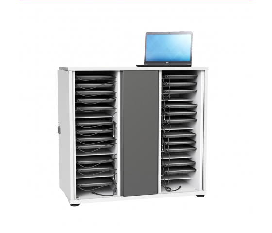 Armoire de chargement Zioxi CHRGC-CB-32-C pour 32 Chromebooks jusqu'à 14 pouces - verrouillage par code numérique