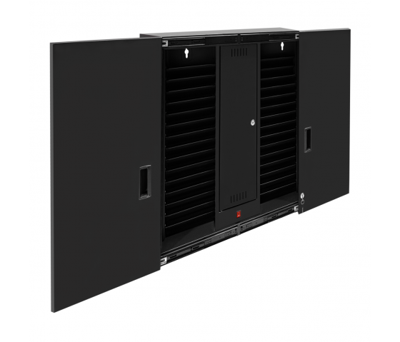 Armoire de charge murale SLC30S pour 30 téléphones portables - multiprise