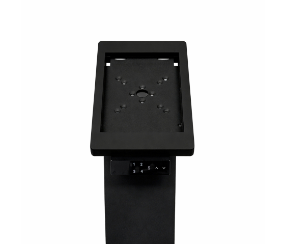 Support au sol électronique réglable en hauteur pour tablette Suegiu pour Samsung Galaxy Tab A 10.1 2016 - noir 