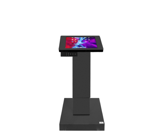 Elektronisch in hoogte verstelbaar tablet vloerstandaard Suegio Fino voor iPad A16 11