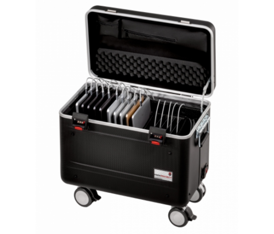 Valise de chargement et de transport Parat MicroCase TC15 avec câbles de chargement pour 15 tablettes jusqu'à 11 pouces