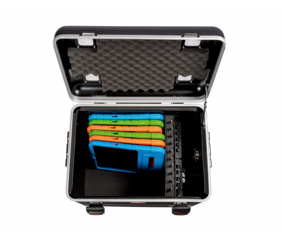 Valise de chargement et de transport Parat TC10 Educover/Kidscover TwinCharge pour 10 tablettes de 7 à 10.5 pouces - noir