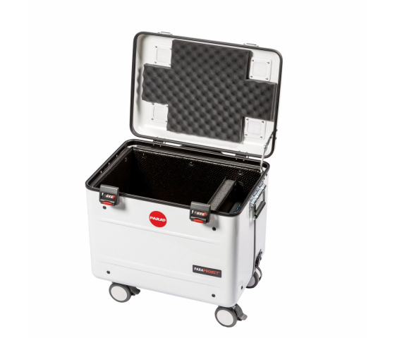 Valise de chargement et de transport Parat TC10 Educover/Kidscover TwinCharge pour 10 tablettes de 7 à 10.5 pouces - blanc