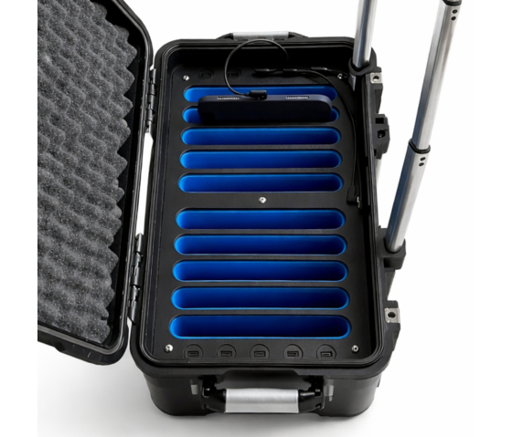 Coffre de recharge P-TEC TAB-10 pour 10 tablettes USB-C - câble non inclus